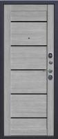 Дверь ТРОЯ Серебро Царга/ Дымчатый дуб
