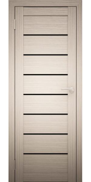 Амати 01 Дуб беленый (черное стекло)